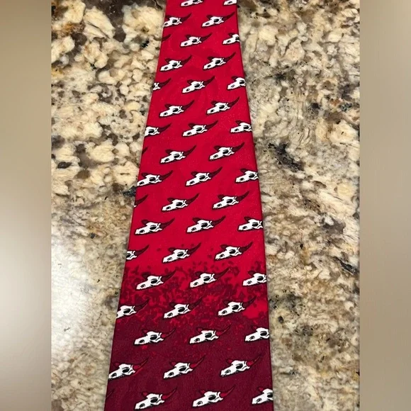 Disney Mickey Unlimited Men’s Vintage 90’s Western Donald Duck Death Valley Tie - Picture 5 of 7